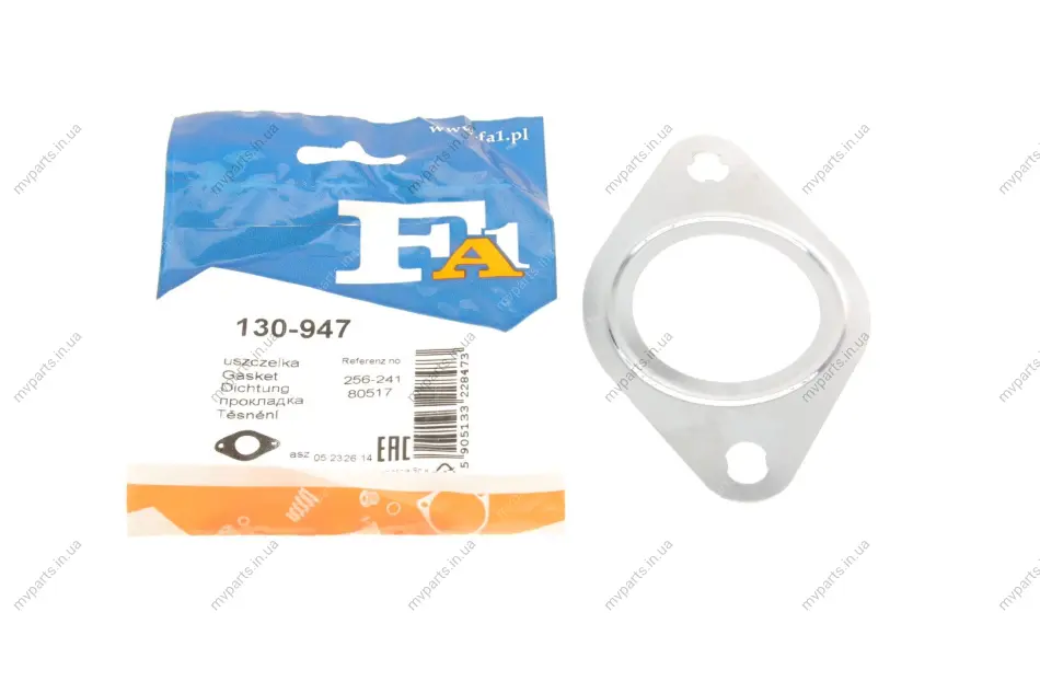 Прокладка труби вихлопної Ford Fiesta/Focus/C-Max 1.25-1.6D 08- FA1 Fischer Automotive One (FA1) 130-947 (фото 1)