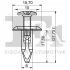 Кліпса кріплення (пістон) (к-кт 5шт) Ford Transit/Connect/Mondeo 02- FA1 13-30003.5 Fischer Automotive One (FA1) 13-30003-5 (фото 2)