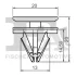 Кліпса кріплення обшивки (к-кт 5 шт) Citroen C3/Ford Fiesta/Kuga 12- FA1 13-40026.5 Fischer Automotive One (FA1) 13-40026-5 (фото 2)