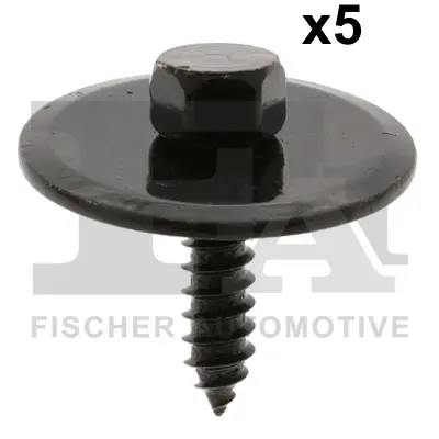 Кріплення захисту двигуна пластиковий (к-кт 5шт) FA1 14-70001.5 Fischer Automotive One (FA1) 14-70001-5 (фото 1)