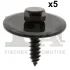 Кріплення захисту двигуна пластиковий (к-кт 5шт) FA1 14-70001.5 Fischer Automotive One (FA1) 14-70001-5 (фото 1)