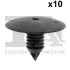 Кліпса кріплення личкування (к-кт 10шт) Renault/Citroen/Dacia FA1 21-10008.10 Fischer Automotive One (FA1) 21-10008-10 (фото 1)