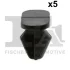 Кліпса кріплення підкрильника (к-кт 5 шт) Citroen Berlingo/Jumpy/Peugeot Expert/Partner 1.5 BlueHDi 18- FA1 21-10028.5 Fischer Automotive One (FA1) 21-10028-5 (фото 1)