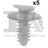 Кліпса кріплення личкування (к-кт 5шт) Fiat Ducato 94-/Peugeot Boxer 94- FA1 21-10029.5 Fischer Automotive One (FA1) 21-10029-5 (фото 1)