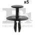 Кліпса кріплення (к-кт 5шт) Citroen Berlingo 96-/Peugeot Partner 96- FA1 21-20008.5 Fischer Automotive One (FA1) 21-20008-5 (фото 1)