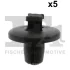 Кліпса кріплення обшивки дверей (к-кт 5 шт) Citroen C1/C3/C4/C5/C6/C8/Peugeot 307/308/406/807 95- FA1 21-30003.5 Fischer Automotive One (FA1) 21-30003-5 (фото 1)