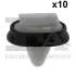 Кліпса кріплення обшивки (к-кт 10 шт) Citroen Jumper/Peugeot Boxer/Fiat Ducato 01-06 FA1 21-40012.10 Fischer Automotive One (FA1) 21-40012-10 (фото 1)