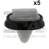 Кліпса кріплення обшивки (к-кт 5 шт) Citroen Jumper/Peugeot Boxer/Fiat Ducato 01-06 FA1 21-40012.5 Fischer Automotive One (FA1) 21-40012-5 (фото 1)