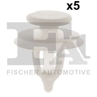 Кліпса кріплення (к-кт 5 шт) Citroen Berlingo 96-/Peugeot Partner 96- FA1 21-40017.5 Fischer Automotive One (FA1) 21-40017-5 (фото 1)