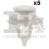 Кліпса кріплення (к-кт 5 шт) Citroen Berlingo 96-/Peugeot Partner 96- FA1 21-40017.5 Fischer Automotive One (FA1) 21-40017-5 (фото 1)