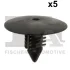 Кліпса кріплення підкрила (к-кт 5шт) Renault Trafic/Kangoo/Megane/Clio/Master 80- Dacia Logan/Sandero 04- FA1 22-10004.5 Fischer Automotive One (FA1) 22-10004-5 (фото 1)