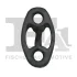 Гумка глушника Dacia Logan/Sandero 04- (задня) (замына для 223-935) FA1 Fischer Automotive One (FA1) 223-735 (фото 1)