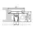 Кліпса кріплення обшивки (к-кт 5шт) Citroen Jumper 06-/Renault Kangoo 97- FA1 22-40001.5 Fischer Automotive One (FA1) 22-40001-5 (фото 2)