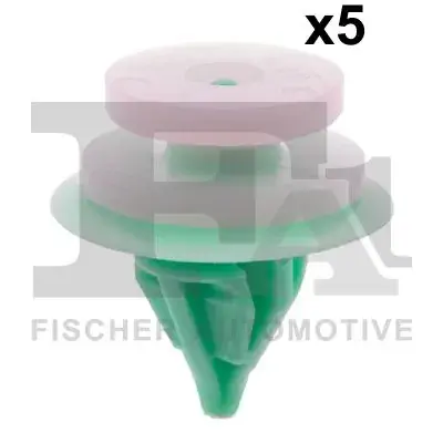 Кліпса кріплення обшивки (к-кт 5 шт) Renault Kangoo 08- FA1 22-40008.5 Fischer Automotive One (FA1) 22-40008-5 (фото 1)