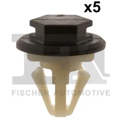 Кліпса кріплення молдинга (к-кт 5шт) Renault Kangoo 08- FA1 22-40017.5 Fischer Automotive One (FA1) 22-40017-5 (фото 1)