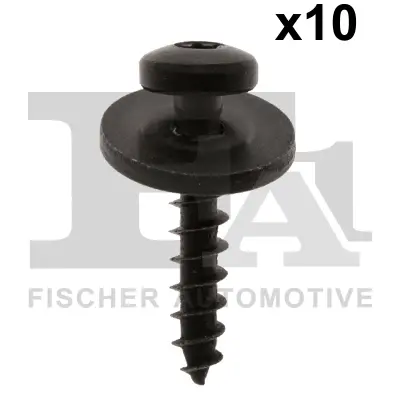 Гвинт саморізний (к-кт 10шт) Renault Kangoo 08-/Trafic 14- FA1 22-70001.10 Fischer Automotive One (FA1) 22-70001-10 (фото 1)