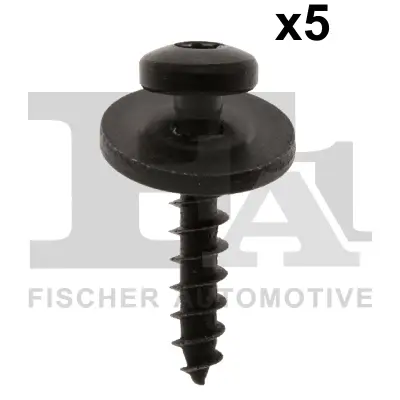 Гвинт саморізний (к-кт 5шт) Renault Kangoo 08-/Trafic 14- FA1 22-70001.5 Fischer Automotive One (FA1) 22-70001-5 (фото 1)