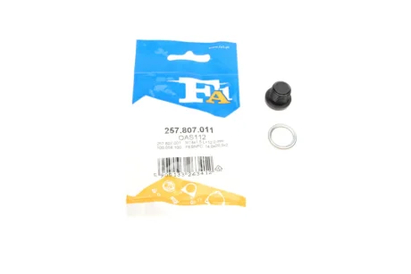 Болт зливу оливи + шайба VW T5 2.0 TSI 11-15 (M14x1.50x12) FA1 257.807.011 Fischer Automotive One (FA1) 257-807-011
