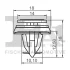Кліпса кріплення Iveco Daily VI 14- FA1 31-40001.5 Fischer Automotive One (FA1) 31-40001-5 (фото 2)