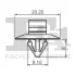 Кліпса кріплення обшивки (к-кт 5шт) Renault Master 98- FA1 33-40005.5 Fischer Automotive One (FA1) 33-40005-5 (фото 2)