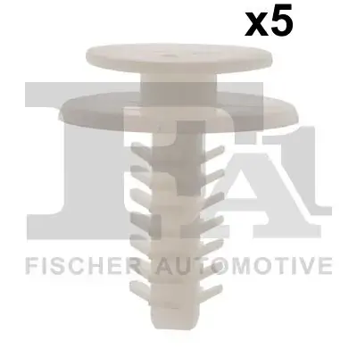 Кліпса кріплення підкрила (к-кт 5шт) Fiat Doblo 01-/Iveco Daily 11- FA1 33-40008.5 Fischer Automotive One (FA1) 33-40008-5 (фото 1)