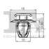 Кліпса кріплення обшивки (к-кт 5шт) Fiat Punto 08-/Jeep Renegade 14- FA1 33-40010.5 Fischer Automotive One (FA1) 33-40010-5 (фото 2)
