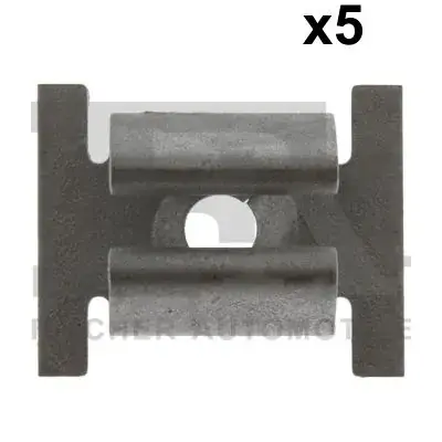 Кліпса кріплення обшивки (к-кт 5шт) Fiat Doblo 10-/Citroen Jumper 11- FA1 33-40019.5 Fischer Automotive One (FA1) 33-40019-5 (фото 1)
