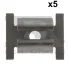 Кліпса кріплення обшивки (к-кт 5шт) Fiat Doblo 10-/Citroen Jumper 11- FA1 33-40019.5 Fischer Automotive One (FA1) 33-40019-5 (фото 1)