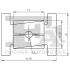 Кліпса кріплення обшивки (к-кт 5шт) Fiat Doblo 10-/Citroen Jumper 11- FA1 33-40019.5 Fischer Automotive One (FA1) 33-40019-5 (фото 2)
