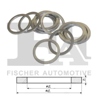 Шайба болта зливу оливи VW Passat/Golf/T5/Audi A3 98- (24x29x2) (к-кт 10 шт) FA1 340.980.010 Fischer Automotive One (FA1) 340-980-010