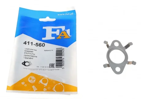 Прокладка турбіни Skoda Fabia/VW Polo 1.4 TDi 14- (трубка на злив масла) FA1 Fischer Automotive One (FA1) 411-560