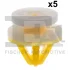 Кліпса кріплення обшивки дверей (к-кт 5шт) Renault/Opel/Fiat/Land Rover FA1 41-40003.5 Fischer Automotive One (FA1) 41-40003-5 (фото 1)