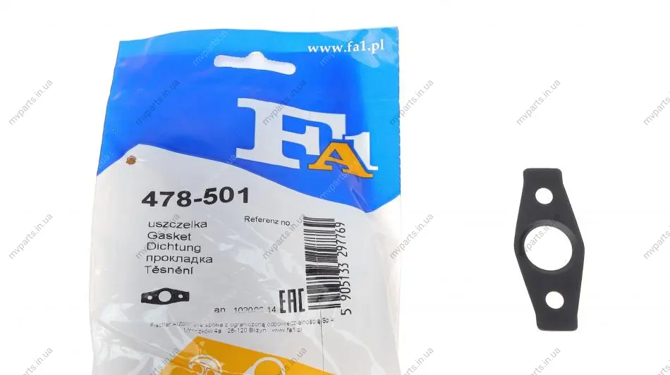 Прокладка турбіни Mazda 3/5/6/CX-7 2.0/2.2 MZR-CD 02-14 FA1 Fischer Automotive One (FA1) 478-501 (фото 1)