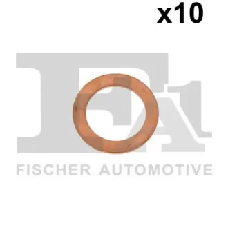 Ущільнювальне кільце компл. 10 шт 12.0*18.0*1.0 mm((вир-во Fischer) Fischer Automotive One (FA1) 547-870-010
