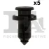 Кліпса кріплення обшивки (к-кт 5шт) Nissan Pathfinder/Qashqai/X-Trail 05- FA1 72-30003.5 Fischer Automotive One (FA1) 72-30003-5 (фото 1)