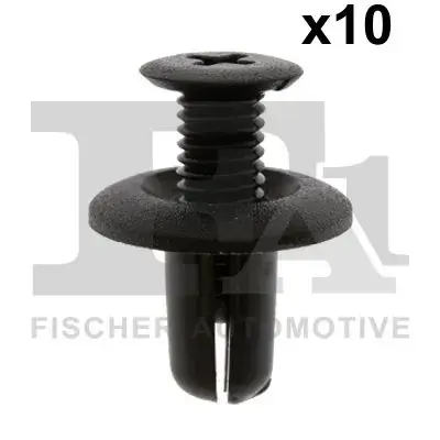 Кліпса кріплення молдинга (к-кт 10шт) Hyundai Santa Fe 01-/Kia Sorento 02- FA1 73-30003.10 Fischer Automotive One (FA1) 73-30003-10 (фото 1)
