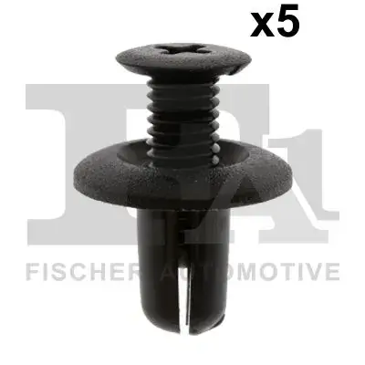 Кліпса кріплення молдинга (к-кт 5шт) Hyundai Santa Fe 01-/Kia Sorento 02- FA1 73-30003.5 Fischer Automotive One (FA1) 73-30003-5 (фото 1)