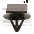 Кліпса кріплення обшивки (к-кт 5шт) Kia Sorento 02-11 FA1 73-40001.5 Fischer Automotive One (FA1) 73-40001-5 (фото 1)