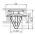 Кліпса кріплення обшивки (к-кт 5шт) Kia Sorento 02-11 FA1 73-40001.5 Fischer Automotive One (FA1) 73-40001-5 (фото 2)