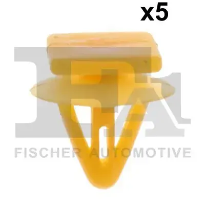 Кліпса кріплення молдингів скла лобового (к-кт 5шт) Hyundai Atos 98-00 FA1 73-40002.5 Fischer Automotive One (FA1) 73-40002-5 (фото 1)