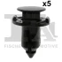 Кліпса кріплення (к-кт 5шт) Mitsubishi I-Miev/Citoen C-zero 10- FA1 74-20003.5 Fischer Automotive One (FA1) 74-20003-5 (фото 1)