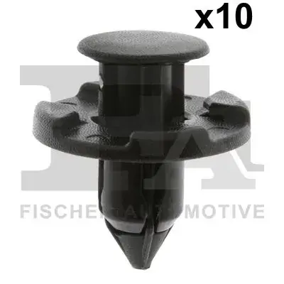 Кліпса кріплення (к-кт 10шт) Nissan/Mitsubishi/Renault FA1 75-30005.10 Fischer Automotive One (FA1) 75-30005-10 (фото 1)