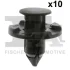 Кліпса кріплення (к-кт 10шт) Nissan/Mitsubishi/Renault FA1 75-30005.10 Fischer Automotive One (FA1) 75-30005-10 (фото 1)