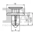 Кліпса кріплення (к-кт 5шт) Toyota/Citroen/Renault/Tesla/Nissan FA1 75-30006.5 Fischer Automotive One (FA1) 75-30006-5 (фото 2)