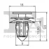 Кліпса кріплення (к-кт 5 шт) Nissan Qashqai 06-/X-Trail 07- FA1 75-40006.5 Fischer Automotive One (FA1) 75-40006-5 (фото 2)