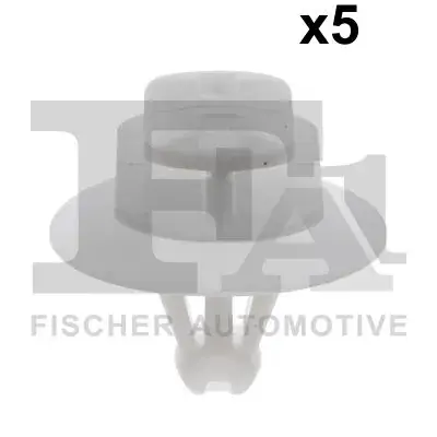 Кліпса кріплення (к-кт 5шт) Renault Kangoo 97-/Megane 02- FA1 75-40010.5 Fischer Automotive One (FA1) 75-40010-5 (фото 1)