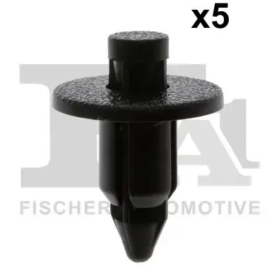 Кліпса кріплення молдингів скла лобового (к-кт 5шт) Citroen/Hyundai/Peugeot/Subaru/Suzuki/Volvo FA1 76-30004.5 Fischer Automotive One (FA1) 76-30004-5 (фото 1)