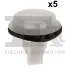 Кліпса кріплення (к-кт 5шт) Fiat Sedici 06-14/Suzuki SX4 07- FA1 76-40009.5 Fischer Automotive One (FA1) 76-40009-5 (фото 1)