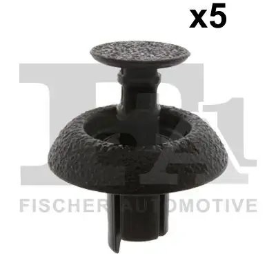 Кліпса кріплення молдингів скла лобового (к-кт 5шт) Toyota Camry/Land Cruiser/Prius 07- FA1 77-20001.5 Fischer Automotive One (FA1) 77-20001-5 (фото 1)