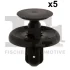 Кліпса кріплення підкрильника (к-кт 5шт) Toyota Avensis 03-18/Citroen C1 05-14 FA1 77-30013.5 Fischer Automotive One (FA1) 77-30013-5 (фото 1)